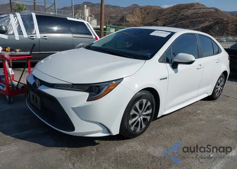 2021 Toyota Corolla Hybrid Le из США, поврежденный, VIN JTDEAMDE4MJ030828